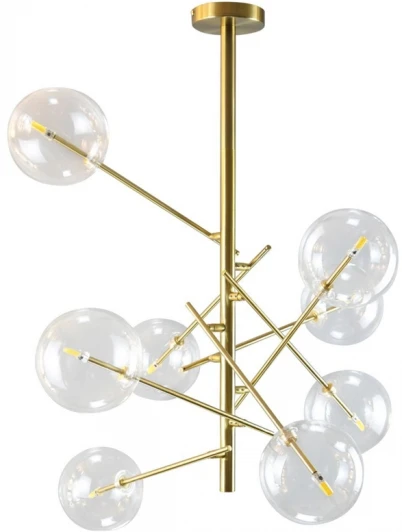 40.2779 Потолочная люстра Gallotti &Amp; Radice Bolle Рanging Lamp 8 Плафонов ImperiumLoft 40,2779 (148020-22)