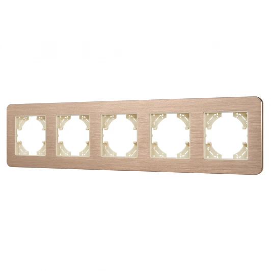 049736 Рамка алюминиевая FRM-AKIRY-AL-5-GD (Arlight) 049736