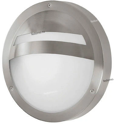 88109 Светильник настенный уличный Eglo Sevilla, 1 плафон, никель, белый