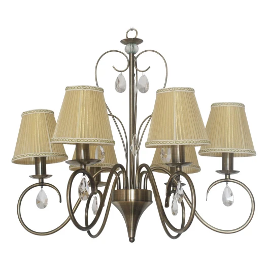 840/6-Oldbronze Подвесная люстра IDLamp 840 840/6-Oldbronze