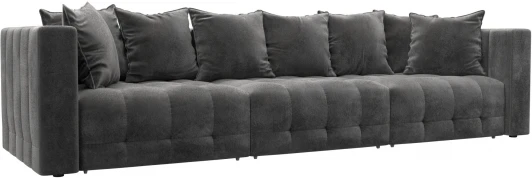 128777 Диван прямой Лига-052 НПБ Лонг Лига Диванов (Велюр) арт.128777