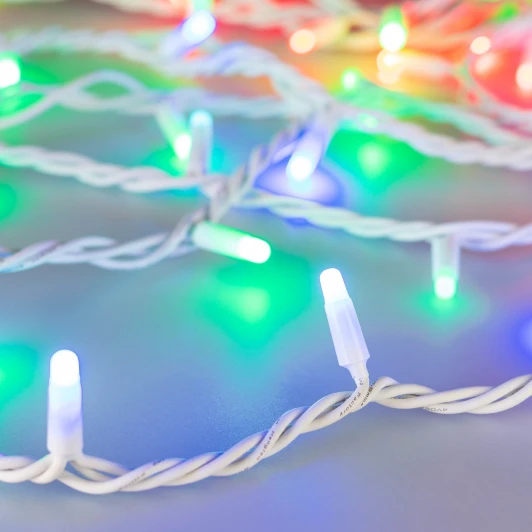 031757 Светодиодная гирлянда ARD-STRING-PRO-10000-WHITE-95LED-MILK-LIVE RGBW-DMX (24V, 10W) (IP65)