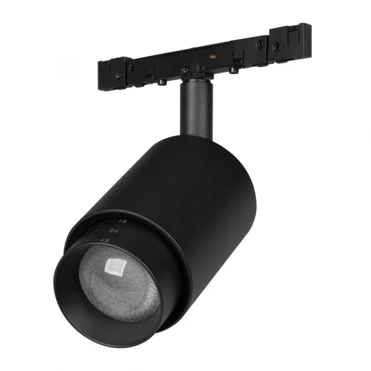 051769 Трековый светильник MAG-MICROCOSM-SPOT-ZOOM-R47-9W Warm3000 (BK, 15-55 deg, 24V) (Arlight, IP20 Металл) 051769