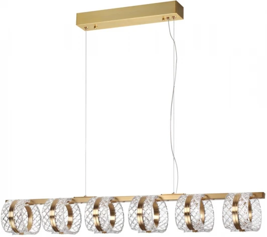 5030/40L Подвесной светильник Odeon Light Mirage 5030/40L античн.бронза/металл/акрил LED 40W 4000K 2244лм