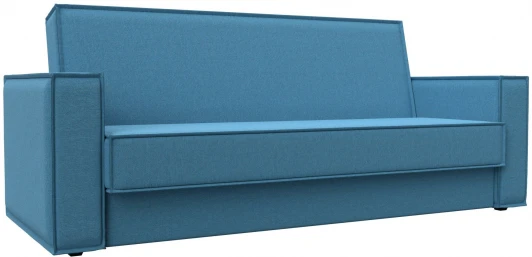 122060 Диван-книжка Куба (Голубой/Рогожка) Лига Диванов арт.122060