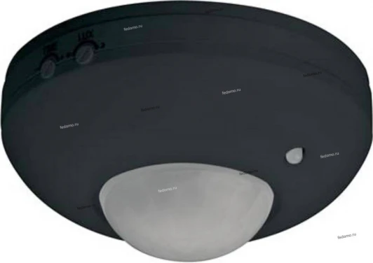 HL480 (088-001-0001) black Датчик движения инфракрасный накладной Horoz Focus, черный, 1000W, IP20