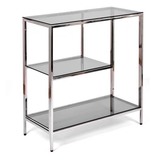 2043-CS grey Консольный стол AllConsoles 2043-CS grey зеркальный хром