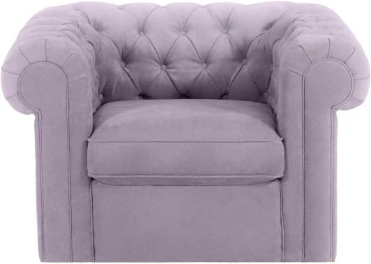 339847 Кресло Chesterfield ОГОГО (арт.339847), (Ткань/Серый)