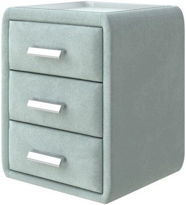 2019645 PROxSON Тумба Soft Mebel (Ткань: Велюр Casa Мятный) 51x48