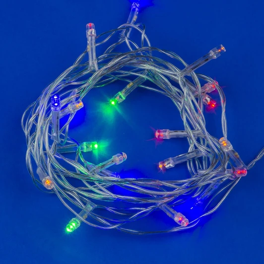 ULD-S0280-020/DTA MULTI IP20 Гирлянда светодиодная с контроллером, 20 светодиодов. 2.8 м. разноцветная ULD-S0280-020/DTA MULTI IP20 Uniel