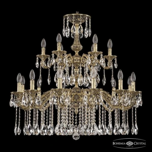 71102/12+6/300/2d A GB Подвесная люстра Bohemia 7110 71102/12+6/300/2d A GB