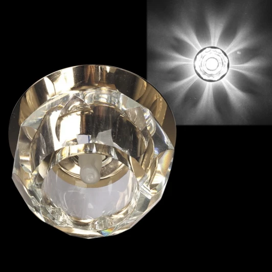 2040/B G9 GD Встраиваемый точечный светильник Sneha 2040/B G9 GD (220V, круглые)