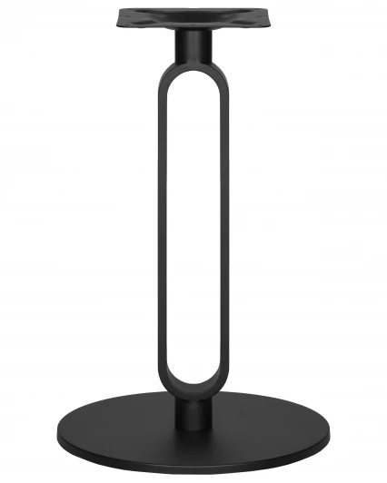 8701-LMS ELAN BLACK Подстолье обеденное DOBRIN ELAN BLACK