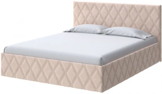 2022899 PROxSON Кровать Fresco (Ткань: Велюр Teddy Тауп) 120x190