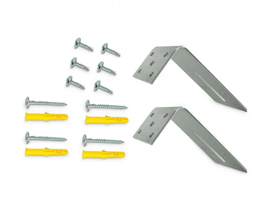 GL1075 Уголок регулируемый для закладных профилей 2шт Ambrella Track System GL1075