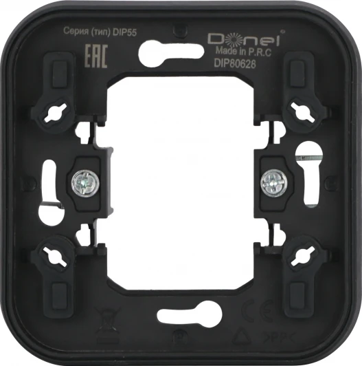 DIP80628 Адаптер для скрытой установки одиночный, цвет антрацит, IP55, серия W55 Donel W55 DIP80628
