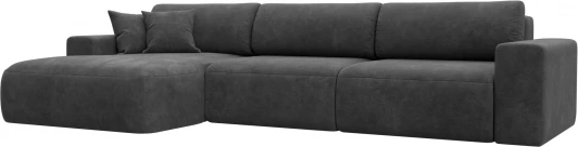 127785L Диван угловой Лига-036 НПБ Классик Лонг левый угол Лига Диванов (Велюр) арт.127785L