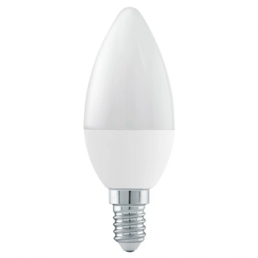 11711 Лампочка светодиодная свеча белая E14 3W 250 lm 2700-4000K Eglo Lm_led_e14 11711