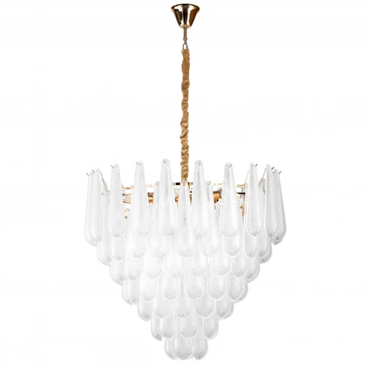 799182 Подвесная люстра 799182 18х6W(led) E14 Золото/Прозрачный Lightstar Retro II 799182