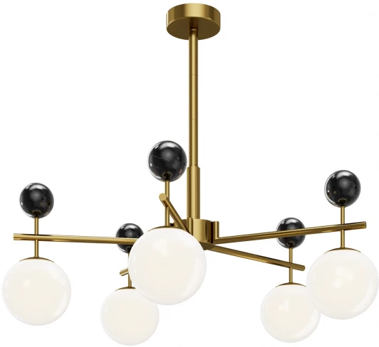 MOD436PL-05BS Потолочная люстра на штанге Maytoni Museo MOD436PL-05BS