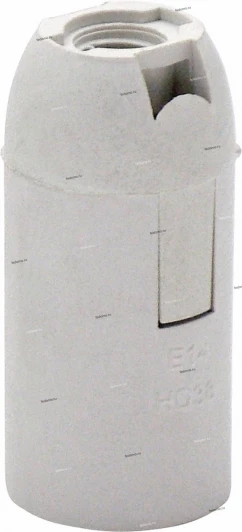 HL586 (094-002-0003) Патрон E14 Horoz, белый