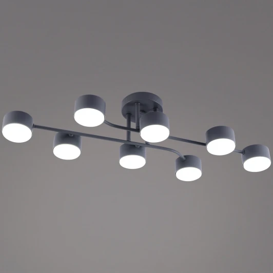 03722-0.3-08 GREY GX53 Потолочная люстра на штанге Reluce 03722-0.3-08 GREY GX53