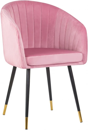 7305-LM MARY, цвет сиденья розовый (1922-16) Стул обеденный MARY (розовый велюр (1922-16))
