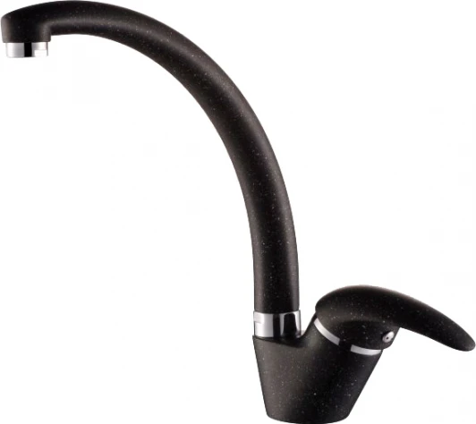 Ho212012-308 Смеситель Paulmark Holstein Ho212012-308 для кухонной мойки, черный