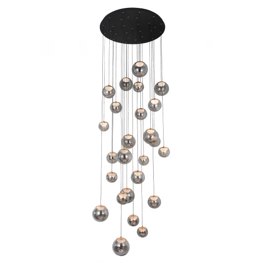 ML.2338.25 BK Подвесной светильник светодиодный с пультом с регулировкой цветовой температуры Modelux MODELUX ML.2338.25 BK