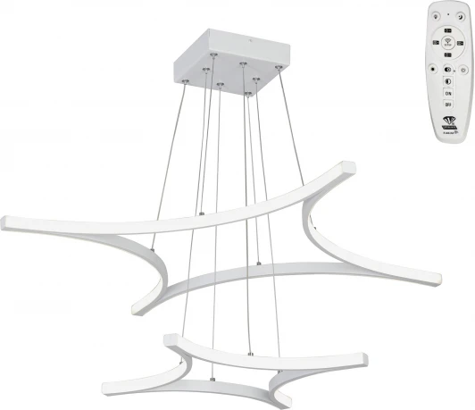 V2511DT-0/4+4S Подвесной светильник с ПДУ светодиодный LED 46Вт, 2700-6500К Vitaluce V2511DT-0/4+4S (220V, на тросе)