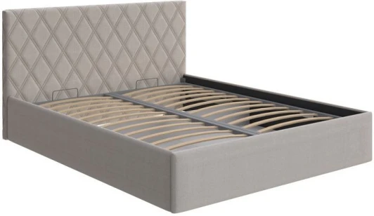 2028190 PROxSON Кровать Fresco с бельевым ящиком (Ткань: Рогожка Savana Milk (молочный)) 140x200