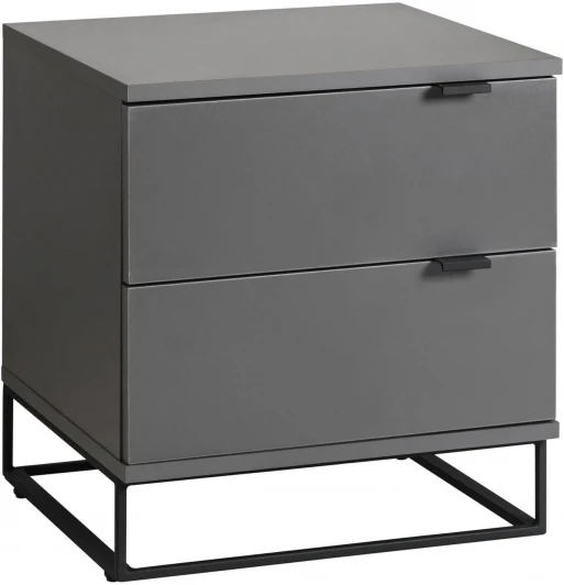 401050101h Тумба прикроватная CITY графит R-Home арт.401050101h