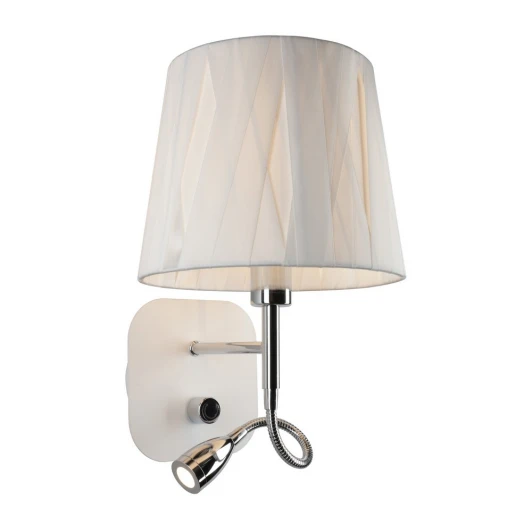 OML-62501-02 Бра на гибкой ножке для чтения Omnilux Correto OML-62501-02 (220V, выключатель)