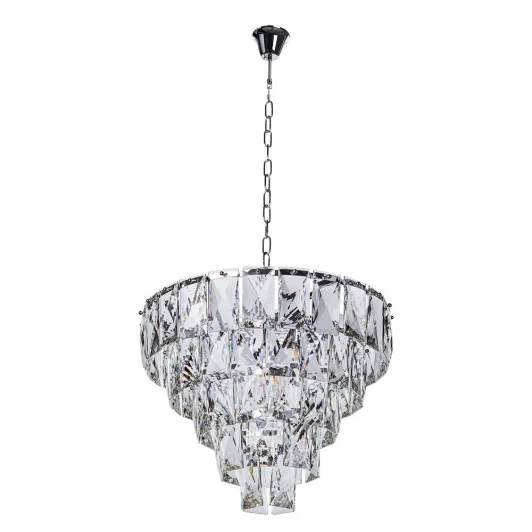 3508/02 LM-6 Подвесная люстра каскадная Divinare Chara 3508/02 LM-6 (220V, хрусталь, на цепи)