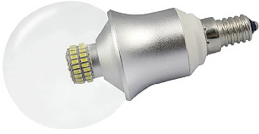 015991 Лампочка светодиодная шар прозрачная E14 40W 4500K Arlight 015991