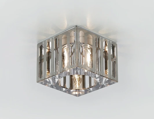 D1014 CH Встраиваемый точечный светильник Ambrella Дизайн Кристальный D1014 CH