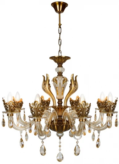 61078-8 BR Подвесная люстра iLamp Asia 61078-8 BR