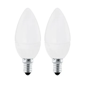 10792 Лампочка светодиодная свеча белая E14 4W 320 lm 3000K Eglo Lm_led_e14 10792