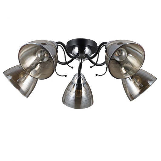 SF4022/5C-BK-CR Потолочная люстра Seven Fires Gressan SF4022/5C-BK-CR