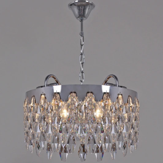 08544-0.4-08 Подвесная люстра хрустальная Reluce 08544-0.4-08