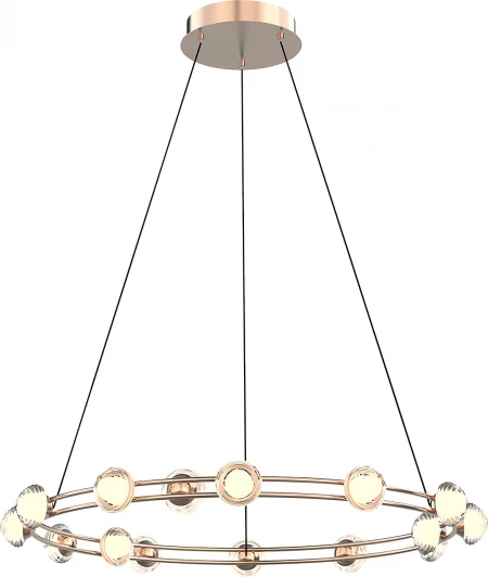 4382-15P Подвесной светильник Favourite Rondell 4382-15P (LED, 220V, на тросе, круглые)