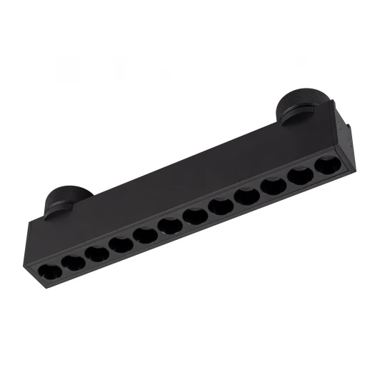 051211 Трековый светильник светодиодный ART-INBELT-DOTS-L210-8W Day4000-MIX (BK, 33 deg, 48V, DALI) (Arlight, IP20 Металл) 051211