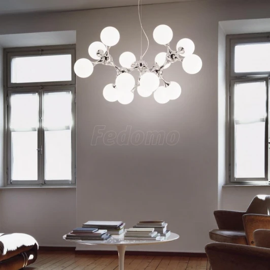 NODI SP15 BIANCO Подвесная люстра Ideal Lux Nodi Bianco SP15