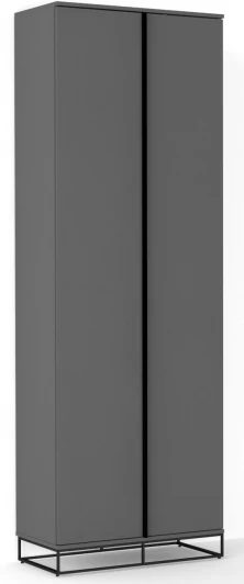 401055111h Шкаф двухстворчатый City графит/40см R-Home арт.401055111h