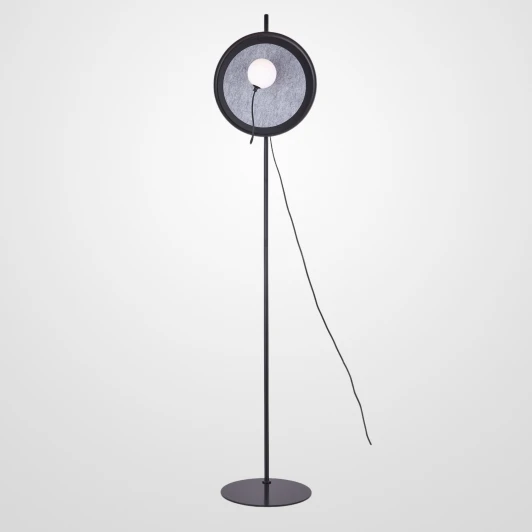 Margott-Fl01 Торшер Margott Fl D35 Black By ImperiumLoft Margott-Fl01 (220V, выключатель, шар)