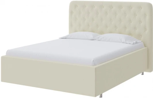 1912114 PROxSON Кровать Classic Large (Экокожа Кремовый) 140x190