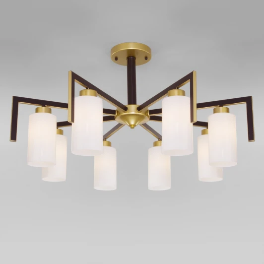 70126/8 черный Потолочная люстра Eurosvet Palio 70126/8 черный