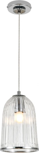 V000481 Подвесной светильник (11046/1P Chrome) Indigo Lucido V000481 (220V, на проводе, круглые)