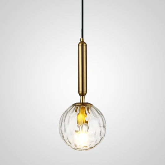 RAFFIN01 Подвесной светильник Raffin Gold/Transparent ImperiumLoft Raffin01 (179970-26) (220V, на проводе, шар)
