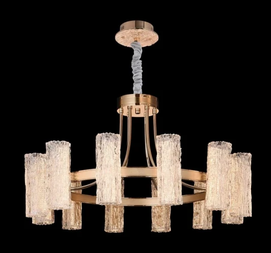 FL1089-12P Подвесная люстра Fluorite Inverno FL1089-12P (LED, 220V, хрусталь, на цепи)